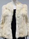 Natural White Rabbit Jacket