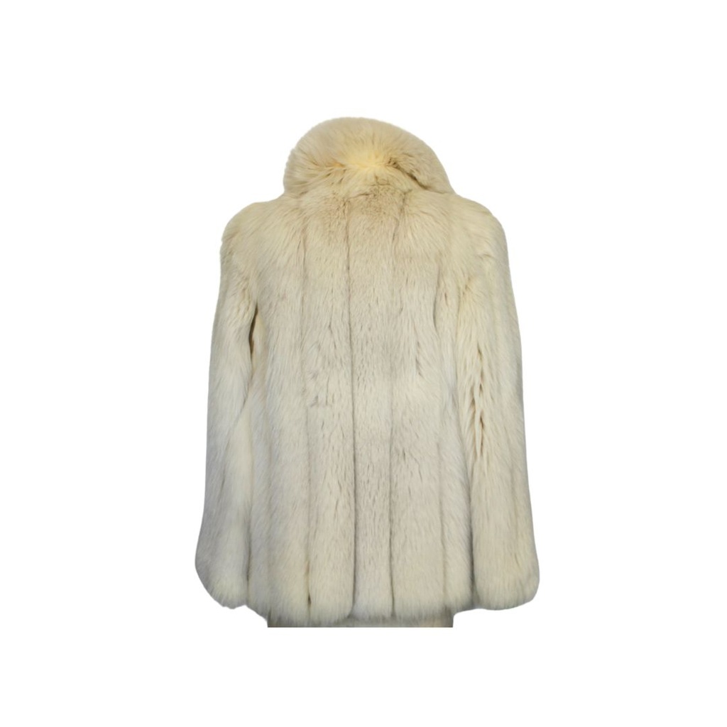 White Fox Jacket 28"