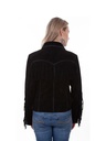 Suede Fringe Jacket