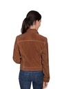 Suede Jean Jacket (Cafe Brown)