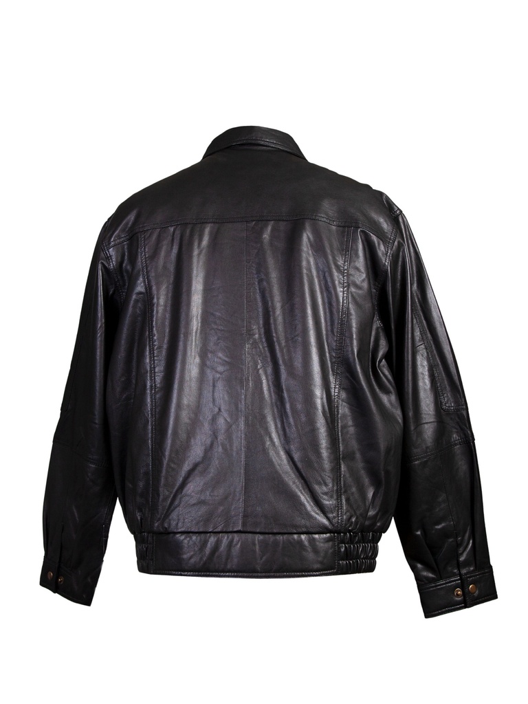 Premium Lambskin Jacket (Black)