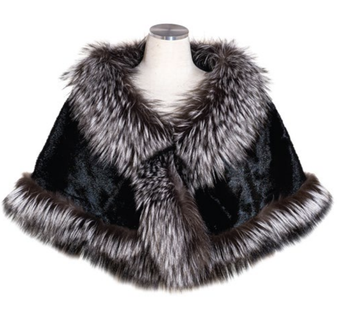 Mink & Fox Cape