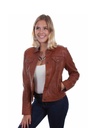 Leather Jean Jacket (Cognac)