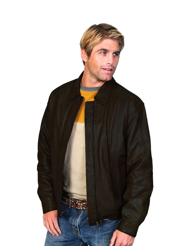 Men's Premium Lambskin Jacket (Black)