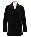 30” Sheared Mink Jacket Reversible to Taffeta