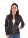 Women's Black Ribbed Jacket