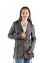 Vintage Long Length Coat (Grey)