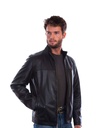 Men's Leather Jacket (Black)